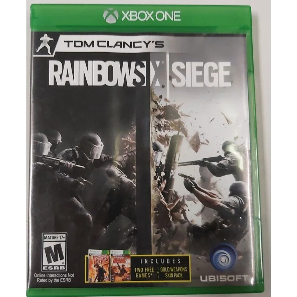 Xbox One Game Bundle: Call of Duty WW2 & Tom Clancy’s Rainbow Six Siege Lot